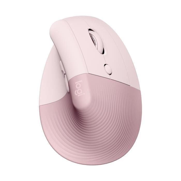 Logitech Ratón Avanzado Mx Ergonómico Vertical Inalámbrico 4000Ppp Diestro Rosa