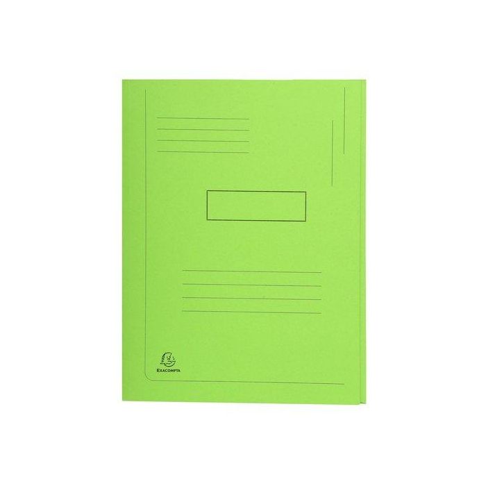 Subcarpeta Exacompta Forever 2 Solapa 290G A4 Verde Claro Paquete De 50