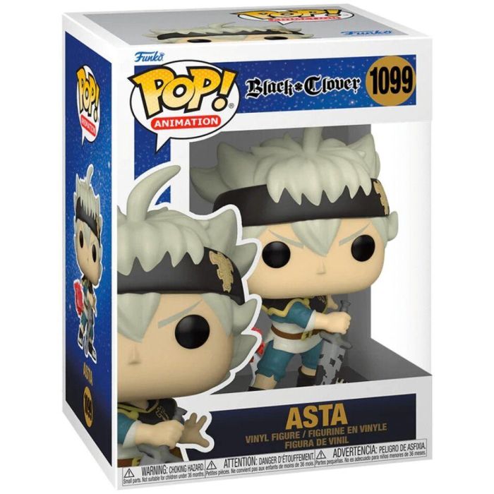 Funko Pop Black Clover Asta 59239 - Figura de Vinilo de 9cm con Caja Original 1 Funko Pop Black Clover Asta 59239 - Figura de Vinilo de 9cm con Caja Original 1