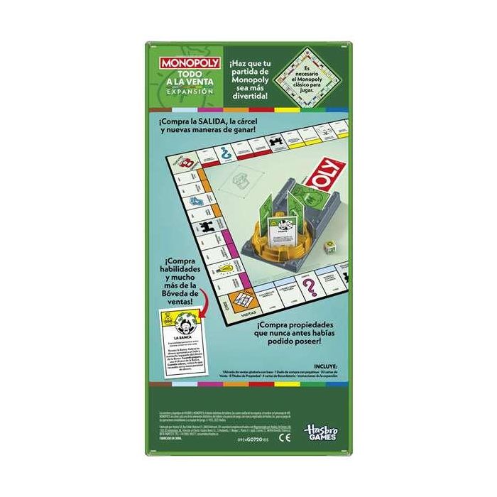 Monopoly Expansión Todo A La Venta G0720 Hasbro 3 Monopoly Expansión Todo A La Venta G0720 Hasbro 3