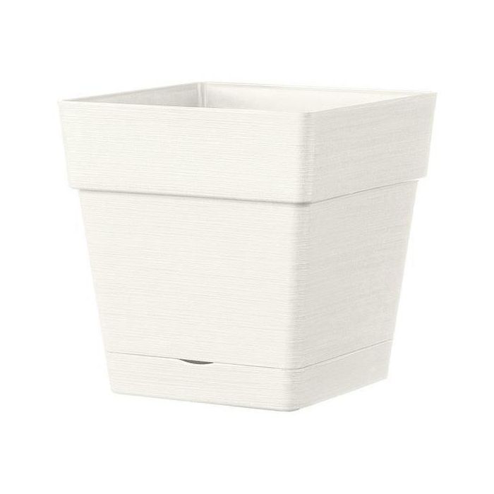 Maceta - DEROMA - Quadro Save R - 31L - 35cm - Blanco Maceta - DEROMA - Quadro Save R - 31L - 35cm - Blanco