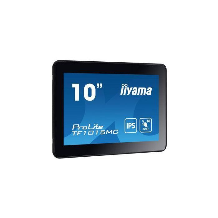 iiyama 10.1", 25.7cm, 1280 x 800, 16:10, 500 cd/m², 29ms, 800:1, 10 Touch points, VGA, HDMI, DP, Black iiyama 10.1", 25.7cm, 1280 x 800, 16:10, 500 cd/m², 29ms, 800:1, 10 Touch points, VGA, HDMI, DP, Black