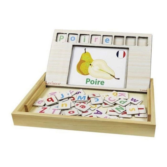 Lexibook Escuela de Palabras Bilingüe Francés Inglés Bio Toys - Juego Educativo de Madera 50 Tarjetas Vocabulario +3 Años 2 Lexibook Escuela de Palabras Bilingüe Francés Inglés Bio Toys - Juego Educativo de Madera 50 Tarjetas Vocabulario +3 Años 2
