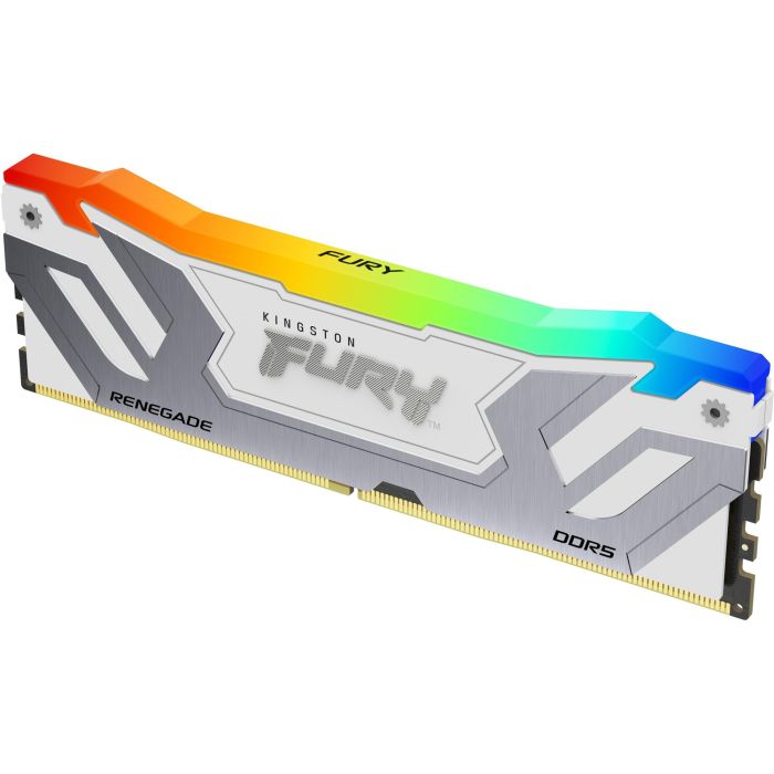 Kingston FURY Renegade RGB White XMP 48GB (2x24GB) DDR5 8400MT/s CL40 Kit de 2 CUDIMM 4