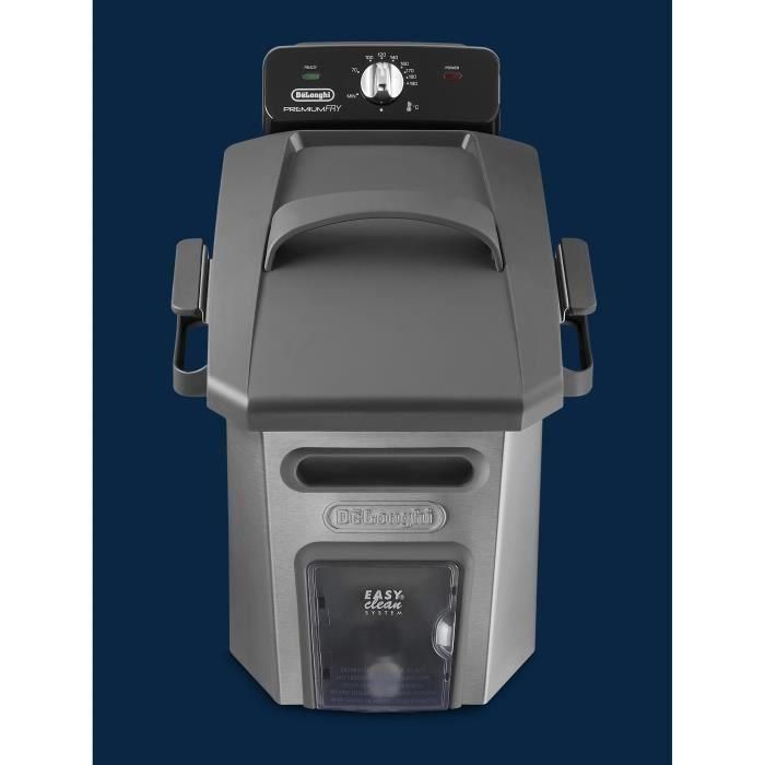 DELONGHI F44510CZ Freidora eléctrica semiprofesional FamilyFry - Acero inoxidable 1 DELONGHI F44510CZ Freidora eléctrica semiprofesional FamilyFry - Acero inoxidable 1
