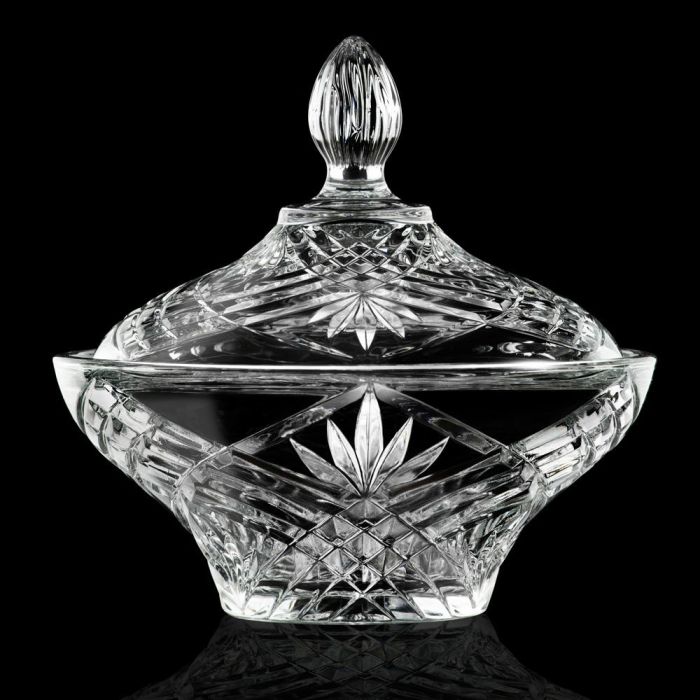 Rcr Cristalleria IT Bombonera Caja Melodia Diametro 18 cm