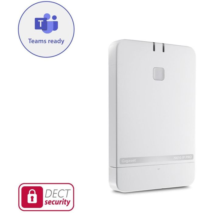 Gigaset N610 IP DECT-Basisstation & S700H Pro Mobilteil Blanco 2