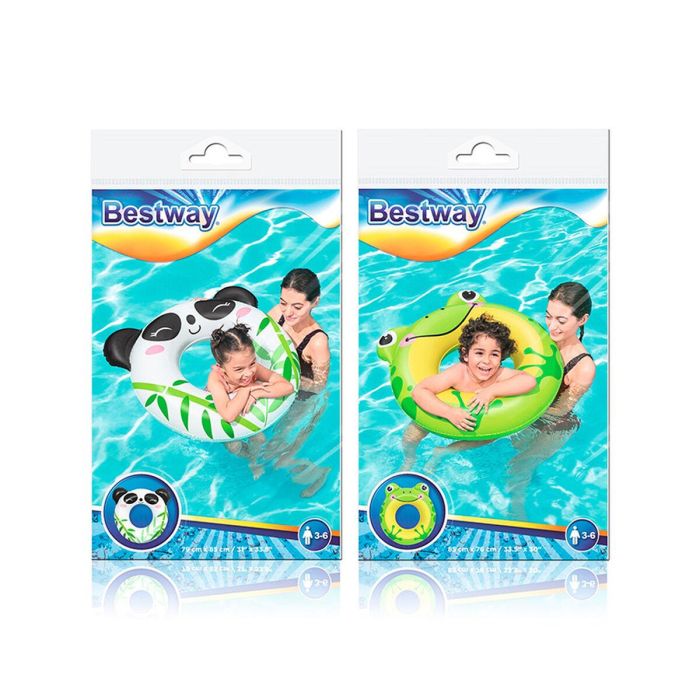 Bestway Flotador Hinchable Animales Color Surtido 79x85/85x76 cm +3 a 6 Años Playa y Piscina 36351 3 Bestway Flotador Hinchable Animales Color Surtido 79x85/85x76 cm +3 a 6 Años Playa y Piscina 36351 3