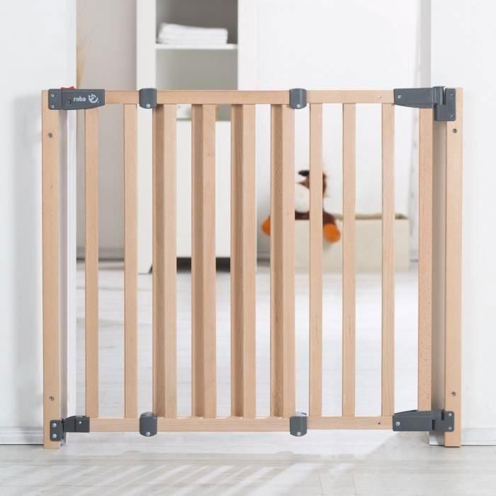 Barrera de seguridad para puerta para bebés Safety Up - ROBA - Ancho ajustable de 70 a 118,5 cm 1 Barrera de seguridad para puerta para bebés Safety Up - ROBA - Ancho ajustable de 70 a 118,5 cm 1