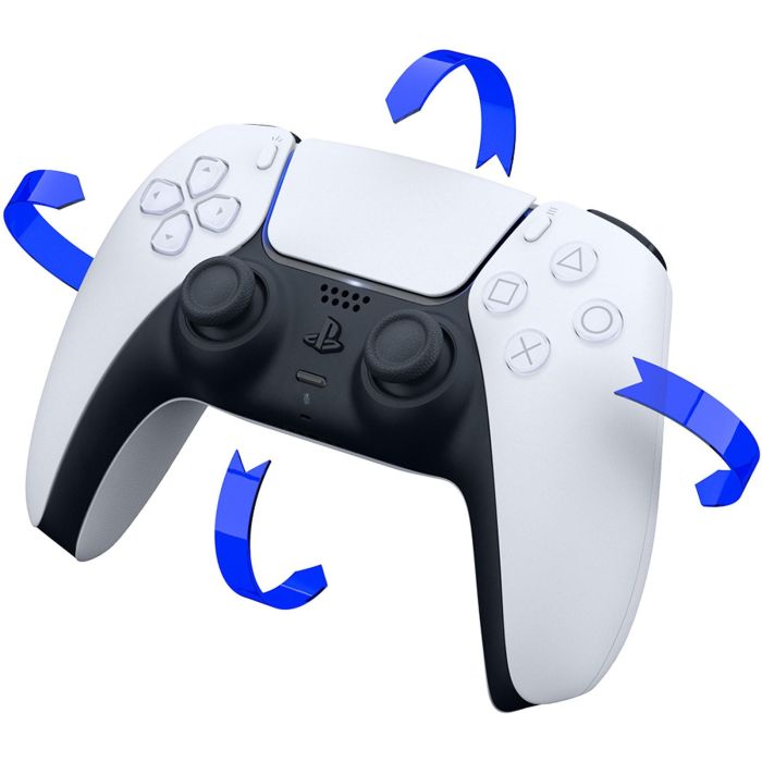 Sony 1000040184 Mando Inalámbrico DualSense PS5 Blanco con Retroalimentación Háptica, Gatillos Adaptables y Micrófono Integrado 9 Sony 1000040184 Mando Inalámbrico DualSense PS5 Blanco con Retroalimentación Háptica, Gatillos Adaptables y Micrófono Integrado 9