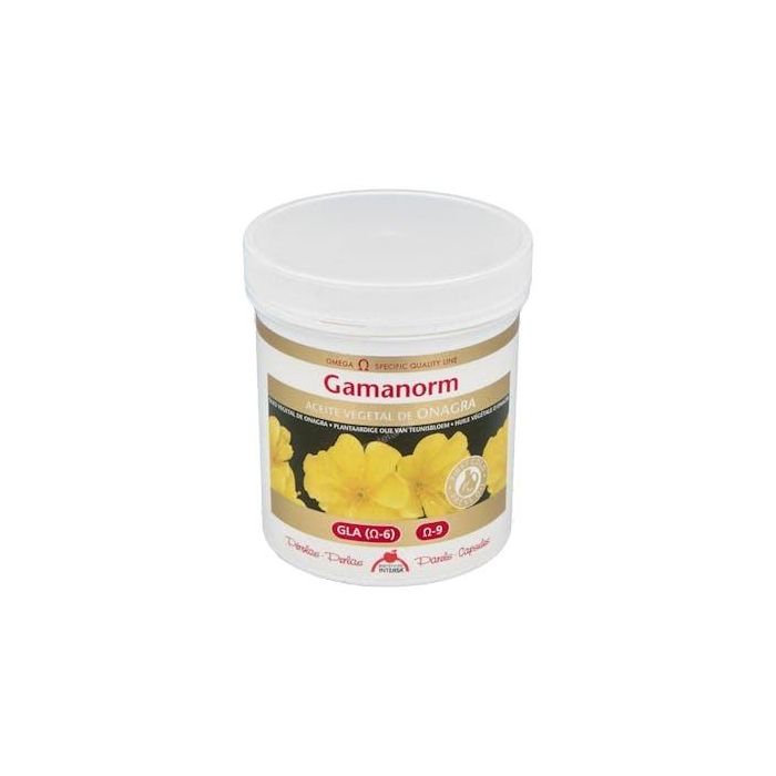 INTERSA Aceite de Onagra Gamanorm con GLA 400 Perlas