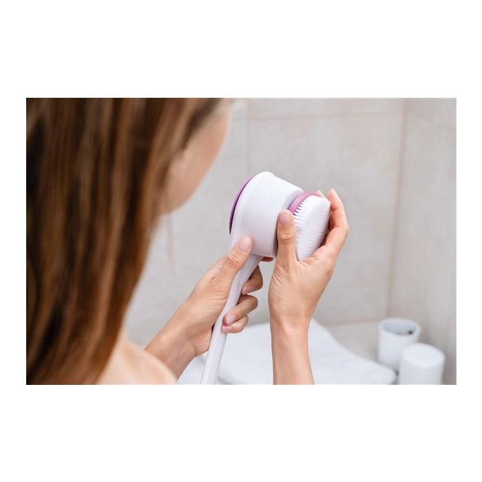 Beurer FC-25 Cepillo Corporal Eléctrico Resistente al Agua para Limpieza Suave y Profunda de la Piel 2 Beurer FC-25 Cepillo Corporal Eléctrico Resistente al Agua para Limpieza Suave y Profunda de la Piel 2