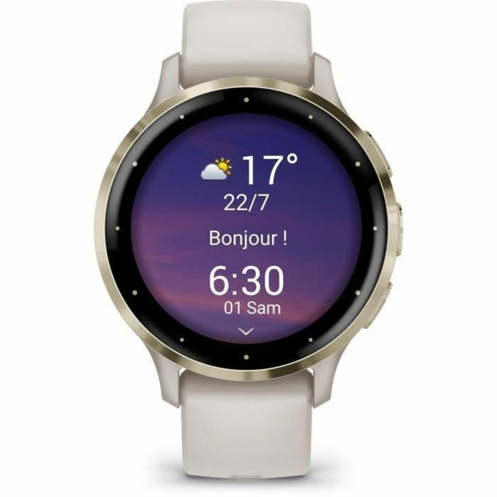 Garmin GAR1701774319527 Reloj GPS Conectado Venu 3S 30,4mm (1.2) Acero Gris, Caja Gris Oscuro y Correa Silicona Gris Oscuro 7