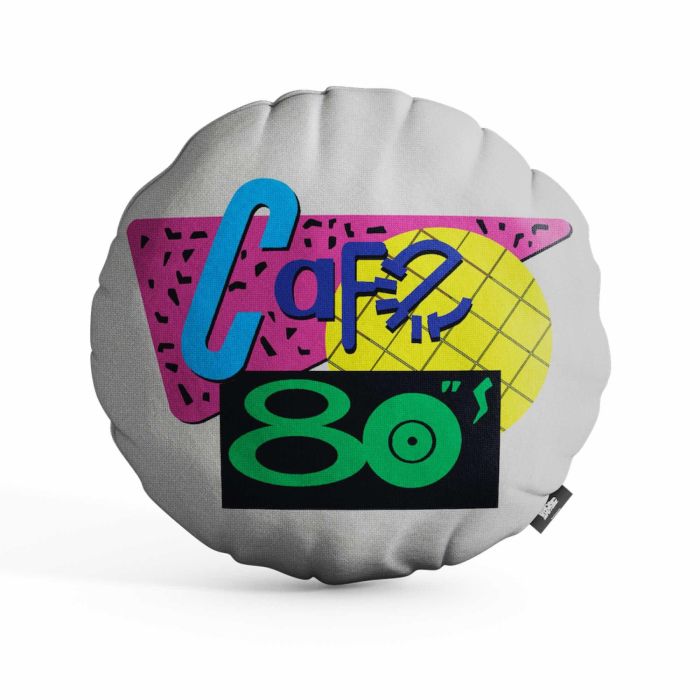 SD Toys Cojín Regreso al Futuro Redondo 45x45x12cm en Poliéster