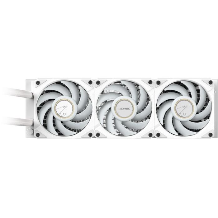 GIGABYTE AORUS WATERFORCE X II 360 ICE Sistema de Refrigeración Líquida AIO para Procesador, 3x 12cm, LCD Edge View, ARGB, 300W TDP, Blanco 4 GIGABYTE AORUS WATERFORCE X II 360 ICE Sistema de Refrigeración Líquida AIO para Procesador, 3x 12cm, LCD Edge View, ARGB, 300W TDP, Blanco 4