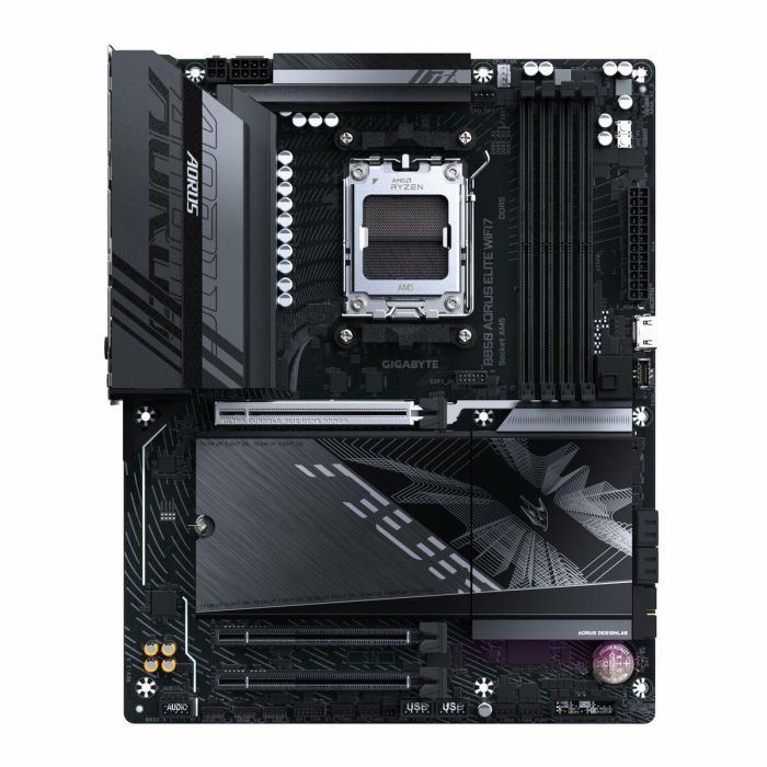 Gigabyte B850 AORUS ELITE WIFI7 Placa Base - AMD Ryzen 9000, Wi-Fi 7, DDR5 8200MHz, PCIe 5.0, 9MB85EL7-00-G10 10 Gigabyte B850 AORUS ELITE WIFI7 Placa Base - AMD Ryzen 9000, Wi-Fi 7, DDR5 8200MHz, PCIe 5.0, 9MB85EL7-00-G10 10