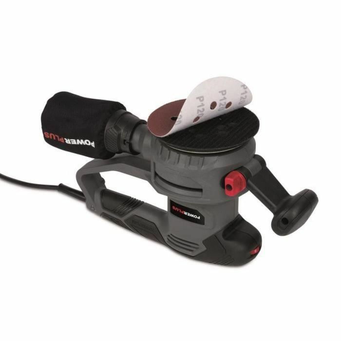 Lijadora de órbita aleatoria POWERPLUS 450 W POWE40030 2 Lijadora de órbita aleatoria POWERPLUS 450 W POWE40030 2