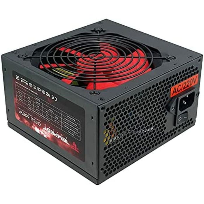 Fuente de Alimentación Tempest TP-GPSU-650W Negro 650 W