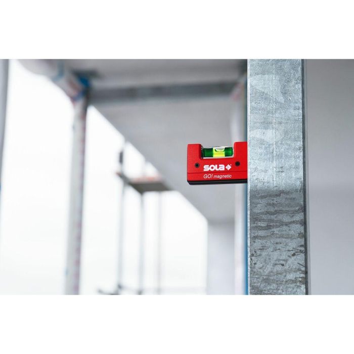 Nivel de Burbuja SOLA  GO! 68 mm Aluminio Plástico 8