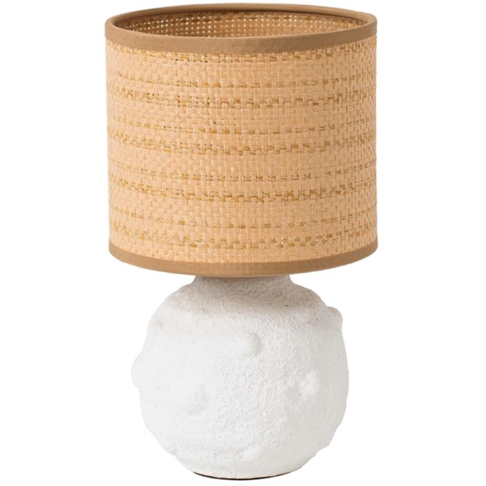 Lampara Sobremesa Mediterraneo DKD Home Decor Blanco Marron 15 x 25 x 15 cm (6 Unidades) Lampara Sobremesa Mediterraneo DKD Home Decor Blanco Marron 15 x 25 x 15 cm (6 Unidades)