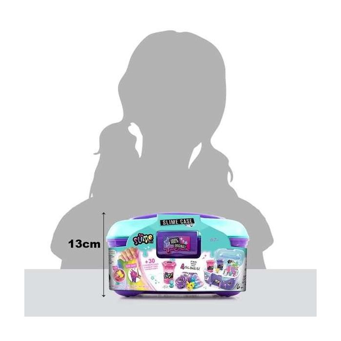 Maletin slime con 4 slime y accesorios ¡crea tu propio slime mezclando polvo con agua! 23,7x15,6x14,6 cm 4 Maletin slime con 4 slime y accesorios ¡crea tu propio slime mezclando polvo con agua! 23,7x15,6x14,6 cm 4
