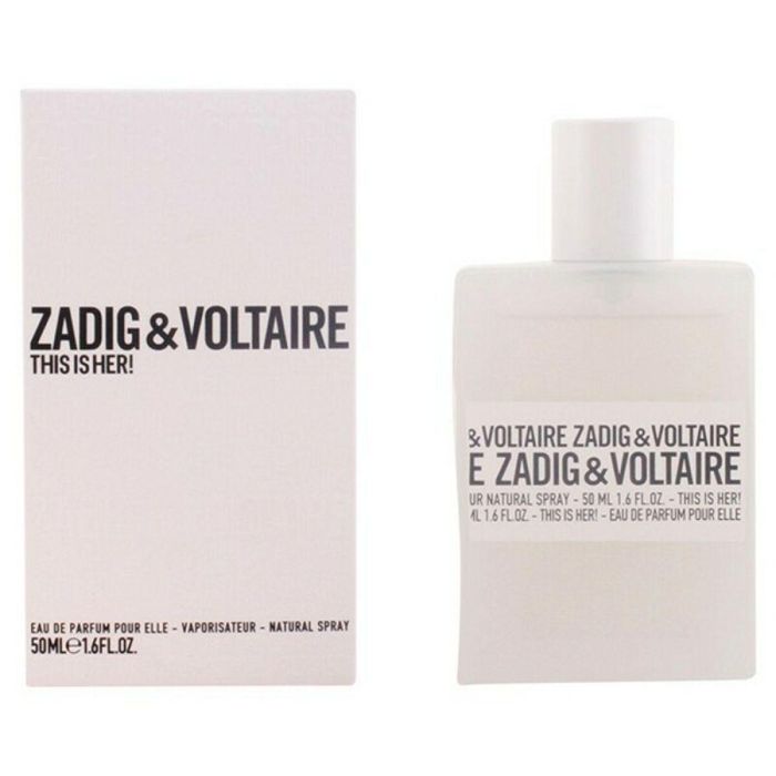 Perfume Mujer This Is Her! Zadig & Voltaire EDP EDP 5 Perfume Mujer This Is Her! Zadig & Voltaire EDP EDP 5
