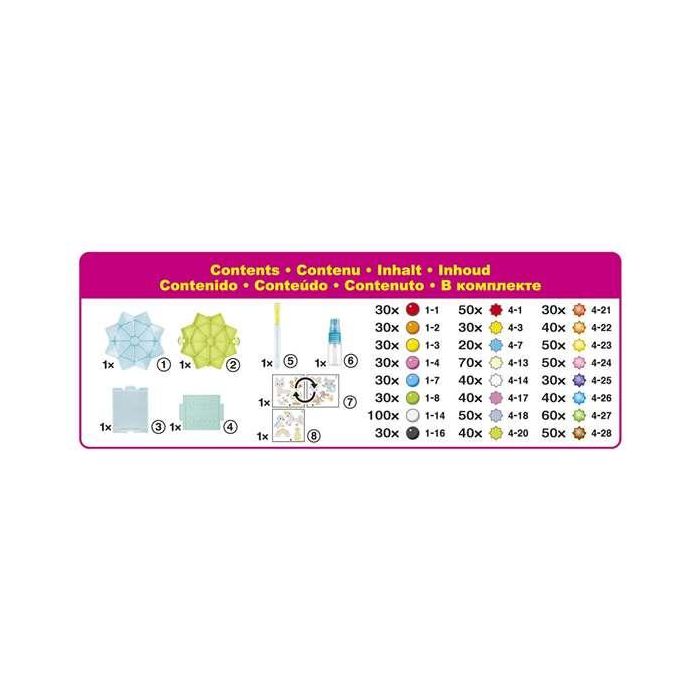 Epoch Estuche de Abalorios Estrella Aquabeads con Más de 1000 Abalorios de Diferentes Colores 2 Epoch Estuche de Abalorios Estrella Aquabeads con Más de 1000 Abalorios de Diferentes Colores 2