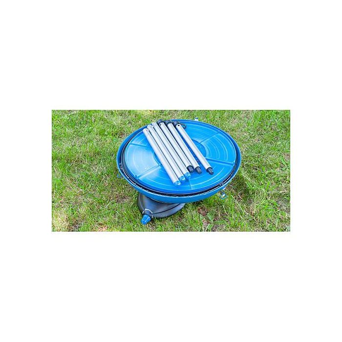 CAMPINGAZ Party Grill 600 R - Hornillo de Camping de Combustible Líquido, 1 Zona, Peso 10.7 kg, Negro/Azul/Metálico