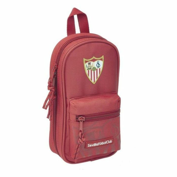 Plumier Mochila Sevilla Fútbol Club SAF411956747 Rojo 12 x 23 x 5 cm (33 Piezas) Plumier Mochila Sevilla Fútbol Club SAF411956747 Rojo 12 x 23 x 5 cm (33 Piezas)
