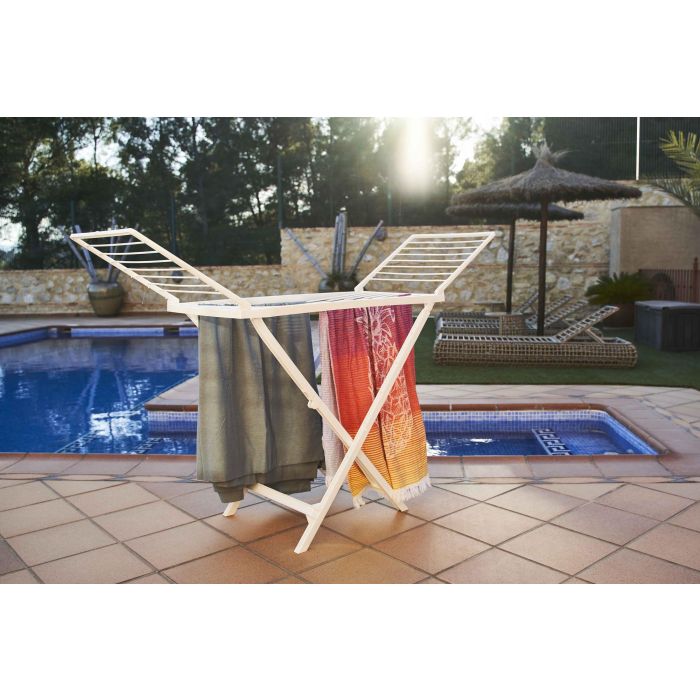 Dem Tendedero Resina Elio 20M Blanco 172x220x50.5 cm (3 Unidades)