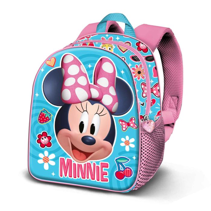 Mochila 3D Elite Happiness Disney Minnie Mouse Azul