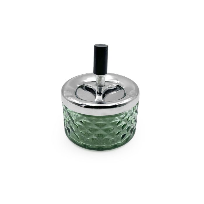 Cenicero de vidrio Push 9.5 x 11.5 cm - Confortime (24 Unidades) 2 Cenicero de vidrio Push 9.5 x 11.5 cm - Confortime (24 Unidades) 2