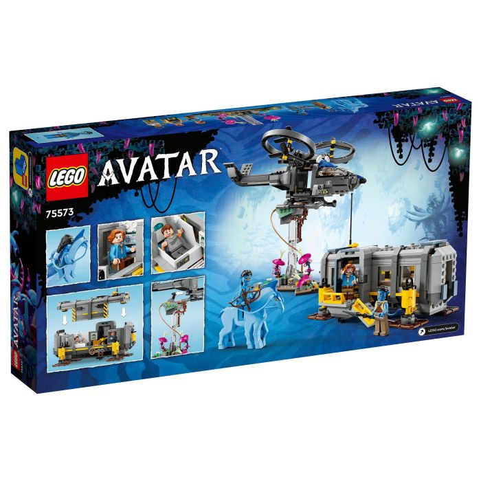 LEGO 75574 Avatar Montañas Flotantes: Sector 26 y Samson de la RDA, Juego de Construcción, 887 Piezas, a Partir de 9 Años