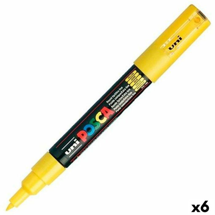 Marcador POSCA PC-1M Amarillo (6 Unidades) 0 Marcador POSCA PC-1M Amarillo (6 Unidades) 0
