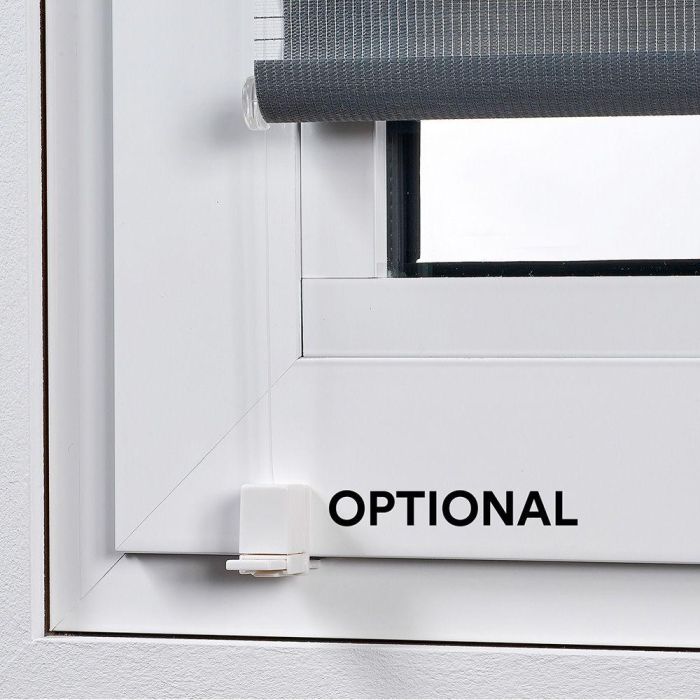 Cintacor - Stor Planet Estor Noche & Día enrollable Clip & Fix Blanco 150 x 180 cm