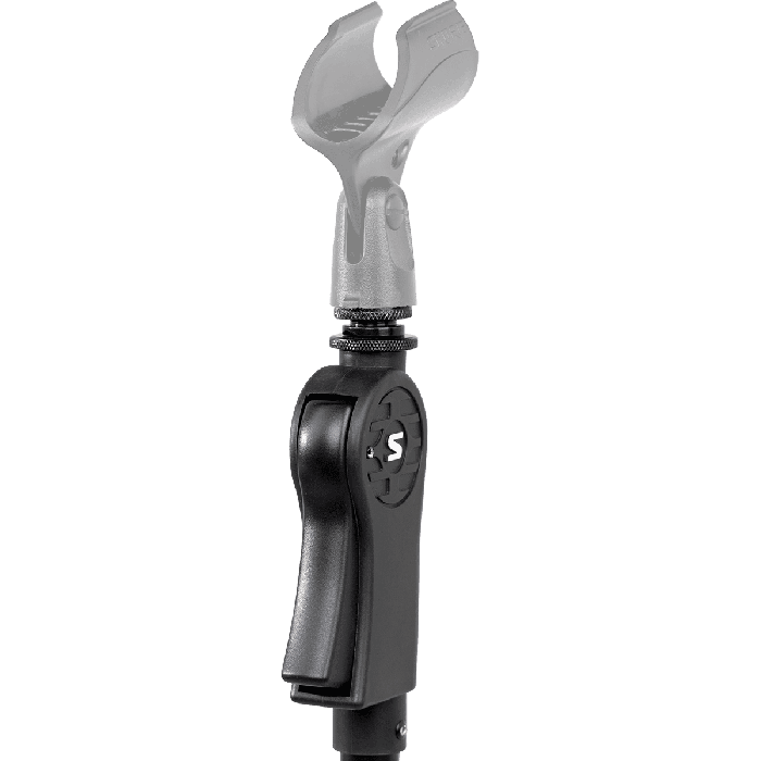 SBG Soporte de Micrófono Recto con Base Trípode Ajustable, Mango Ergonómico y Clips para Cable 4