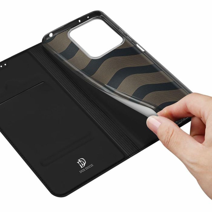 Dux Ducis Skin Pro Case With Flap And Card Slot - Xiaomi Redmi Note 13 5G - Black 4 Dux Ducis Skin Pro Case With Flap And Card Slot - Xiaomi Redmi Note 13 5G - Black 4