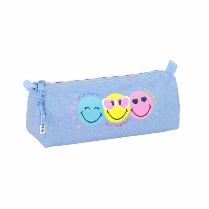Portatodo Smiley Joyful Multicolor Azul claro 21 x 8 x 7 cm 0 Portatodo Smiley Joyful Multicolor Azul claro 21 x 8 x 7 cm 0