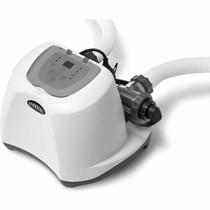 Intex Ecoesterilizador de Sal para Piscina hasta 26,5 m3 con Oxidación Electrocatalítica (OEC) Antialgas Antibacterias Programable