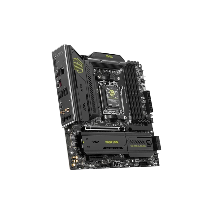MSI Placa Base MAG B850M MORTAR WiFi, AMD AM5, B850, DDR5 256GB, WiFi 7, BT 5.4, 9USB3.2, Micro ATX - 911-7E61-001 0 MSI Placa Base MAG B850M MORTAR WiFi, AMD AM5, B850, DDR5 256GB, WiFi 7, BT 5.4, 9USB3.2, Micro ATX - 911-7E61-001 0