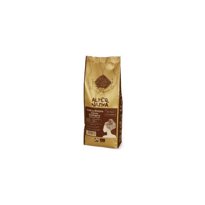 Cafe Origen Etiopia Sidamo Grano 500 Gr Bio