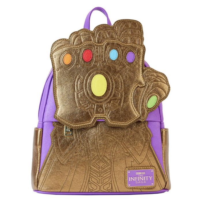 Mochila Guantelete Thanos Marvel Loungefly 26cm 1