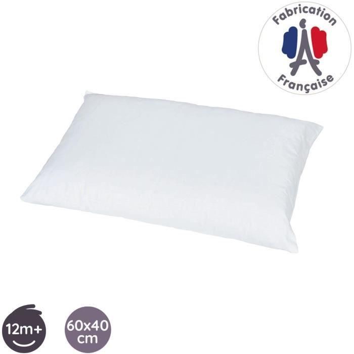 Almohada TINEO Tinéo - 40 x 60 cm - 52% poliéster - 48% algodón 3 Almohada TINEO Tinéo - 40 x 60 cm - 52% poliéster - 48% algodón 3
