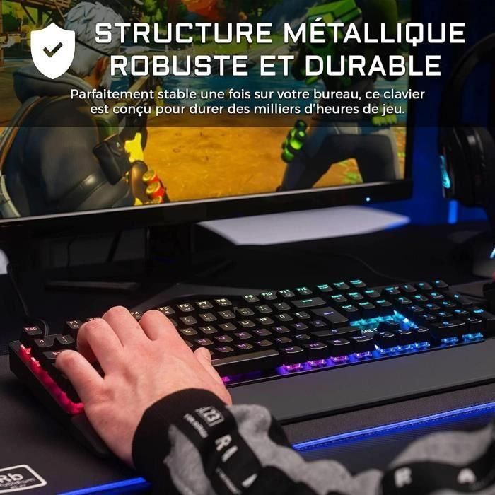 El Interruptor Rojo Mecánico G-Lab Keyz Rubidium y El Teclado Rgb Completamente Personalizables con Descanso de Muñeca 5 El Interruptor Rojo Mecánico G-Lab Keyz Rubidium y El Teclado Rgb Completamente Personalizables con Descanso de Muñeca 5