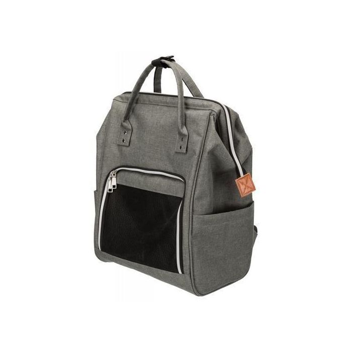 Bolsa de lona para mascotas - TRIXIE - 28840 - Gris - 32x42x22 cm - Para perros pequeños 1 Bolsa de lona para mascotas - TRIXIE - 28840 - Gris - 32x42x22 cm - Para perros pequeños 1