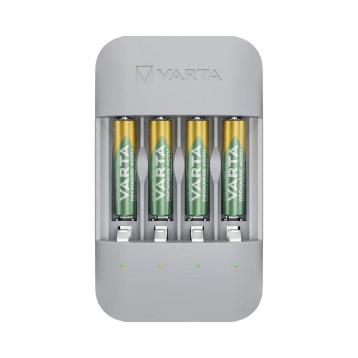 Cargador de pilas varta eco charger pro + 4 pilas 800 mah aaa 56813 1