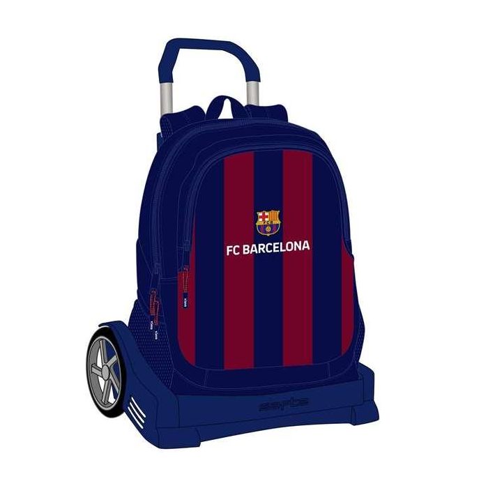 Mochila Safta Mod. 665 Con Carro Evolution F.C. Barcelona 440x320x160 mm 3 Mochila Safta Mod. 665 Con Carro Evolution F.C. Barcelona 440x320x160 mm 3