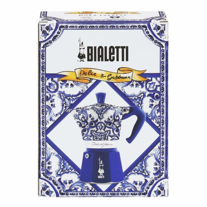 Cafetera Italiana Bialetti MOKA D&G BLU MEDIT. 6T Azul Aluminio 6 Tazas 1