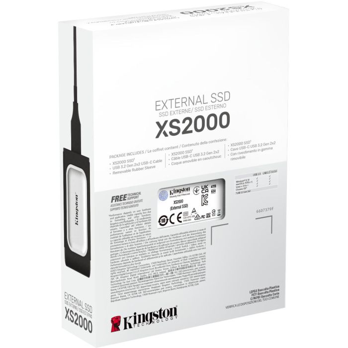 Kingston SXS2000 Disco Duro Externo 4 TB USB 3.0 9 Kingston SXS2000 Disco Duro Externo 4 TB USB 3.0 9