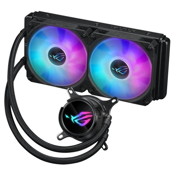 ASUS ROG Strix LC III 240 ARGB Kit de Refrigeración Líquida para CPU 2x 12cm Negro 1 ASUS ROG Strix LC III 240 ARGB Kit de Refrigeración Líquida para CPU 2x 12cm Negro 1